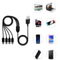 Pikkukuva 2 / 5: Moni USB-C-jakaja 4-in-1 pikalatauskaapeli 4 tyypin C-urosliittimellä puhelimille tableteille