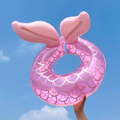 Miniatyrbillede 5 af 5: Baby Simring Flyde, Oppustelig Baby Simring Flyde Pool Flyde til Børn Småbørn, Oppustelig Simring Midje Flyde Ringe (Rosa)