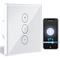 Miniatyrbild 1 av 5: Dimmer, WiFi-ljusdimmer med procentfunktion och timerfunktion, WLAN röststyrd infälld ljusdimmer
