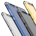 Miniatyrbillede 4 af 5: TG Slank Elektroplateret Silikon Cover - Huawei Honor 9 Sort