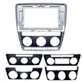 Miniatyrbild 5 av 5: 5st/ set Bilstereoradio 10,1 tum Fascia Ramadapter 2din Dvd Player Panel Dash Ram För Skoda Octavia 2004-2014