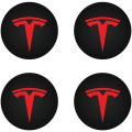 Miniatyrbillede 1 af 3: Centerkapsel (4 stk) til Tesla Model Y Model 3 Modifikation Navkapsel (