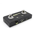 Miniatyrbilde 1 av 4: M-vave Cube Turner trådløs sidevenderpedal Oppladbart musikbladvender Støtter Looper-tilkobling Kompatibel med Android Ios Smarttelefoner Bord