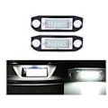 Miniatyrbillede 4 af 4: 1 par LED nummerpladelys til Volvo C70 S40 S60 S80 V50 V60 V