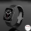 Miniatyrbild 6 av 6: Metallband för Apple Watch 9 8 7 45mm 41mm Rostfritt Stål Ersättningsband för iWatch 6 5 4 3 2 SE 44mm 40mm Ultra/2 49mm Golden