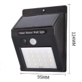 Miniatyrbild 4 av 5: TG Effektiv & Funktionell Solcells PIR Automatisk Utomhusbelysning 20 LED