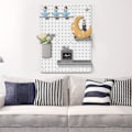 Pikkukuva 5 / 5: Wall Control Pegboard-hylly Vaakasuora Pegboard - Helppo Valkoinen S