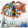 Miniatyrbild 5 av 5: Paw Patrol 3D Väggdekal Sovrum, Paw Patrol, Väggdekaler, Paw Patrol