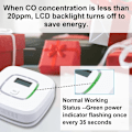 Miniatyrbild 2 av 4: Kolmonoxidvarnare (CO), batteridriven, certifierad, EN