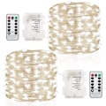 Miniatyrbild 1 av 5: 2-pack Fairy Lights Fairy String Lights Batteridriven