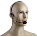 Miniatyrbilde 6 av 8: Sett med 2 headset-mikrofoner, fleksibel kablet mikrofonarm for stemmeforsterker, lærere, foredragsholdere, trenere, presentasjoner, seniorer og mer Svart Svart Svart