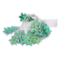 Miniatyrbillede 6 af 9: LED julelysstreng smedejern julemand snemand hjorte juletræ jule strømpe dekoration lys jul 【Warm Light】Christmas Mix and Match 2AA battery model - 1.5m 10 lights