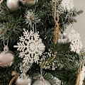 Miniatyrbilde 8 av 8: Julekules snøflak - 12 stk 81
