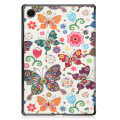 Miniatyrbilde 3 av 5: Etui for Samsung Galaxy Tab A8 10.5 - Butterfly-mønster Flerfarget, butterfly-mønster