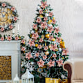 Miniatyrbillede 4 af 5: 24 stk. Juleblomststjerner Glitter Kunstige Juleblomster