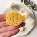 Miniatyrbillede 4 af 5: 30g Månekageform Fiskformet DIY Bageværktøj Køkkenudstyr til Midthøst