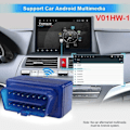 Miniatyrbild 4 av 5: Bluetooth Diagnostisk Skanner Bilkodläsare Bil Auto Adapter Verktyg Biltillbehör Blå Automotive Testutrustning För Bil Bil (1st, Blå)