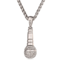 Miniatyrbild 1 av 4: TG Halsband, Mikrofon - Silver Silver