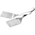 Miniatyrbillede 9 af 9: 10 Tommer Metal Spatel Sæt SUS304 Rustfrit Stål Stegespatel Noteret Hamburger Vendespatel Flad Grillspatel til Madlavning