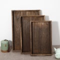 Miniatyrbilde 3 av 5: Serveringsbrett i orientalsk stil - holdbar og elegant 6*23,5*4cm 1 sett