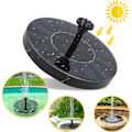 Miniatyrbillede 2 af 4: Solar Vandpumpe Havevandpumpe 190L/t 7V/1.5W Fontæne Dam Vandpumpe