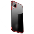 Miniatyrbillede 4 af 5: TG Samsung Galaxy A12 - Stilfuldt Beskyttende Floveme Silikon Cover Sølv