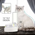 Miniatyrbillede 2 af 5: Katteskåle, 3 i 1 Automatisk Vandopbevaring Katteskåle, 15° Vinklet Dobbelt Hævet Katteskål, Anti-Opkast, Skridsikre Foderskåle til Kæledyr, D