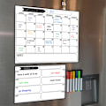 Miniatyrbild 2 av 5: Magnetisk kalendertavla för skola, vecka, månad, schema, planering, arrangemang, utrustning, meddelande, whiteboard, skolmaterial - 3