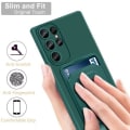 Miniatyrbilde 4 av 5: Samsung Galaxy S23 Ultra Hybrid etui med Finger Ring & Metallplate Svart