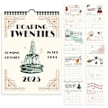 Miniatyrbilde 2 av 5: 2025 Lyric Calendar Ts Roaring Twenties Taylor Swift Kalender Med Tekster Vegg Månedlig Planlegger Hengende Kalender Gaver