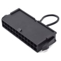 Miniatyrbilde 4 av 5: 24-pins Hunn ATX PSU Strømforsyningsstarter På/Av Bryter Jumper Bridge Adapter