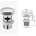 Miniatyrbilde 5 av 5: 1:a Pop Up Vaskesluk Drin System
