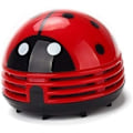 Miniatyrbilde 3 av 5: 1. Röd Mini Skrivbordsstøvsuger Ladybug Design Ladybug Design