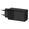 Miniatyrbild 4 av 4: TG 65W PD Snabbladdare Typ-C Väggadapter HÖGKVALITET Vit