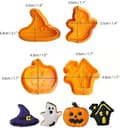 4 Halloween Kakformar-yux