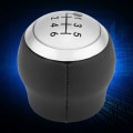 Miniatyrbillede 5 af 5: 1 Gear Knob 6-trins Manuel Gearshift Knob Kompatibel med Toyota Corolla 1.8MT Yaris AURIS AYGO