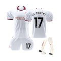 Pikkukuva 1 / 4: (2023/24 Manchester City Vieras #17 De Bruyne Jalkapallopaita 24(130-140CM)