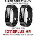 Pikkukuva 4 / 4: Vaihtohihnat Veryfit Pro Id115plus Hr Fitness Tracker Smart Watchille