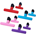 Miniatyrbilde 1 av 5: Chipposekklips Stora Matforseglingsklips Plast Heavy Duty Lufttette Klips Forseglingsklemme Diverse Farger for Kaffe