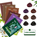 Miniatyrbillede 3 af 5: TG Hårfarve Instant Hair Dye Hårshampoo Sort Brun Dækker Kaffe 30ml