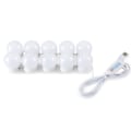 Miniatyrbilde 2 av 5: 10 LED sminkspegellamper Dimbar LED vegglampe for sminkebord