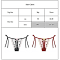 Miniatyrbilde 2 av 2: Kvinners Erotiske Sexy G-String Trosestrømper gjennomsiktige truser