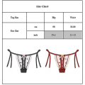 Miniatyrbillede 2 af 2: Kvinders Erotiske Seksuelle G-String Strings Undertøj Skira Trosor