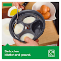 Miniatyrbild 3 av 5: 4-i-1 Multifunktionell Ångkorg, Äggformar, Ångkokare, Äggkokartillbehör för Thermomix 1 Styck, från DEBUNS