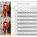Miniatyrbillede 4 af 4: Familie Matchende Grinch Julepyjamas Voksne Børn Natøj Far Dad 4XL