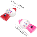 Miniatyrbild 2 av 5: 10 st Bubble Gum Machine Flatback Resin Pärlor för DIY
