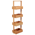 Miniatyrbilde 1 av 2: TG Oppbevaringshylle, Bambus - 4 hyller Beige