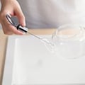 Miniatyrbilde 4 av 5: Lang Flaskebørste Multifunksjonell Kjøkken Rengjøring Vannkoker Kombucha Karaffel Termos (grå)