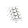 Miniatyrbillede 1 af 5: (8-pak) metal whisky isterninger, 304 rustfrit stål isterninger,