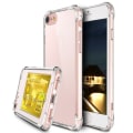 Miniatyrbild 1 av 5: TG iPhone 6/6S - Kraftfullt Floveme Skal med Kortfack Transparent/Genomskinlig